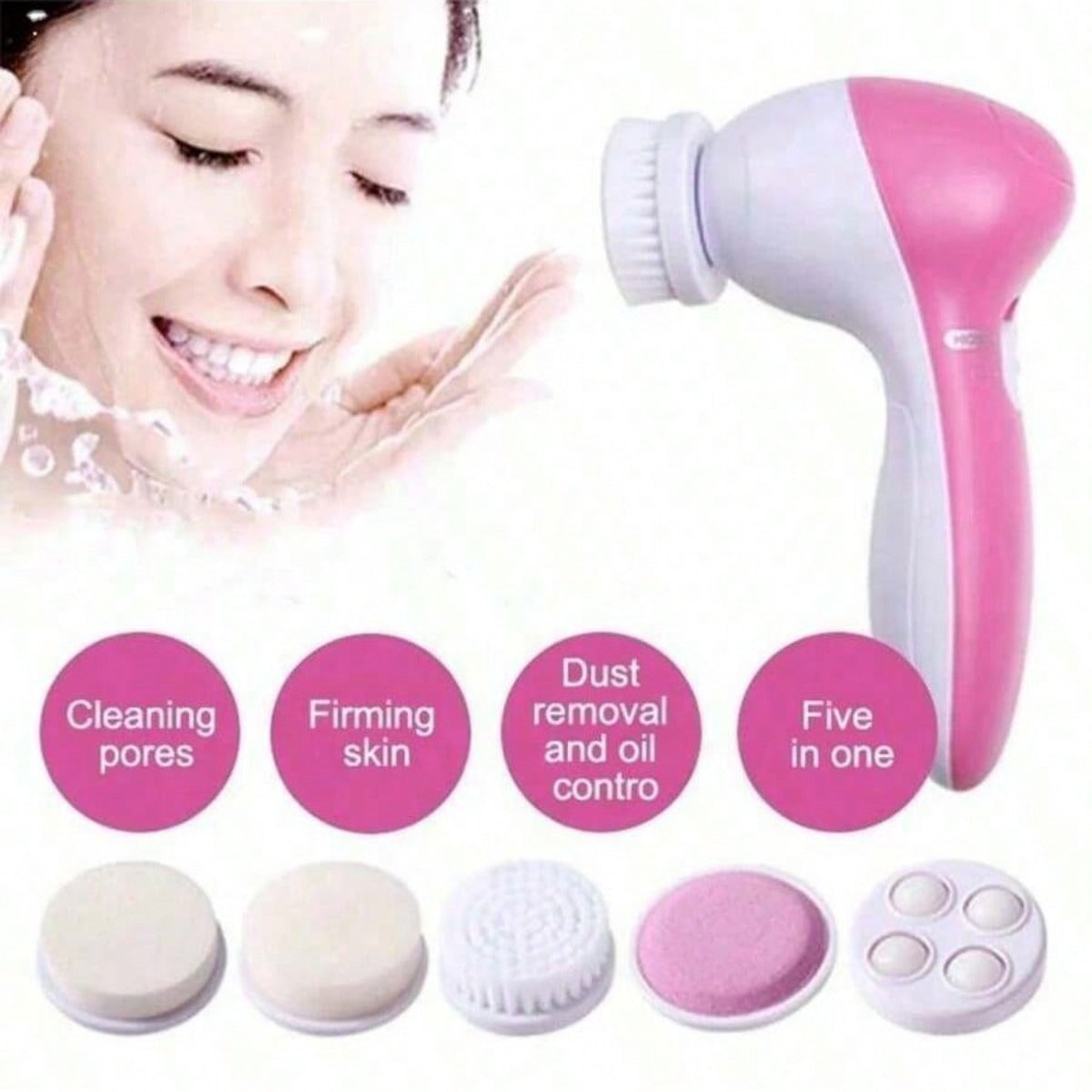 Limpiador facial 5 en 1